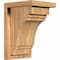 Ekena Millwork Pescadero Smooth Corbel w/Backplate, Western Red Cedar, 7 1/2"W x 8"D x 12"H COR08X08X12PEC01SWR - alternate 1